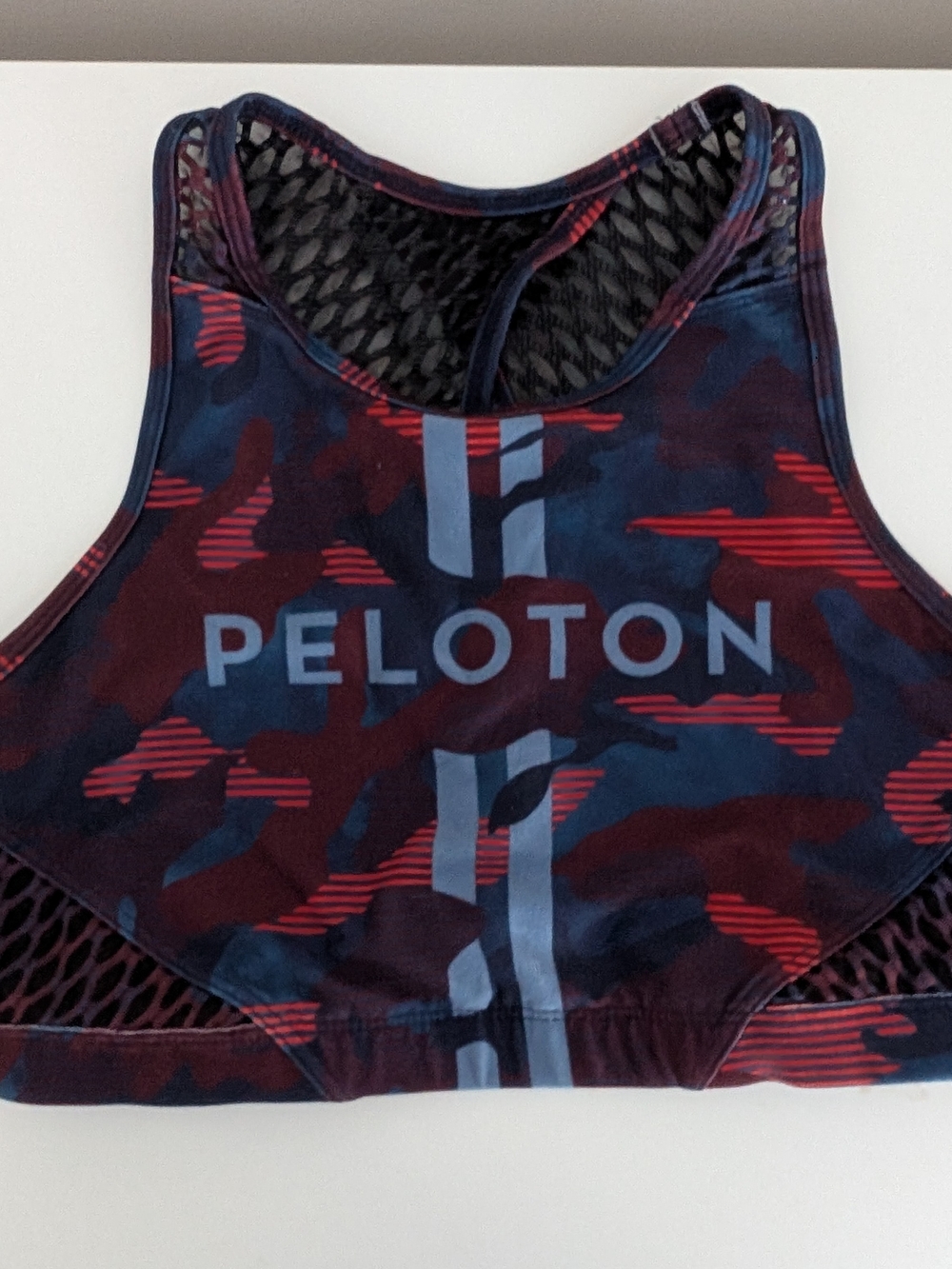 Peloton x WITH Wear It To Heart High Neck Sports Bra Multi Space Dye S